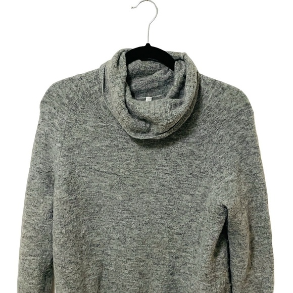 ARITZIA Babaton Grey Alpaca Wool Oversized Turtle Neck Sweater SZ XS - Picture 7 of 15